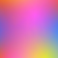 Rainbow gradient abstract background 