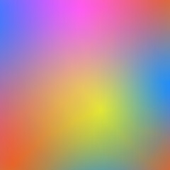 Rainbow gradient abstract background 