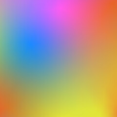 Rainbow gradient abstract background 