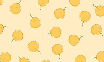 seamless pattern with pumpkins
