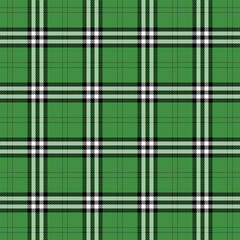 St. Patricks day tartan plaid. Scottish pattern