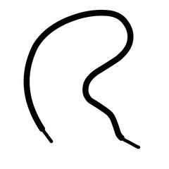 Shoelace Silhouette 