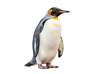 penguin isolated on transparent background, transparency image, removed background