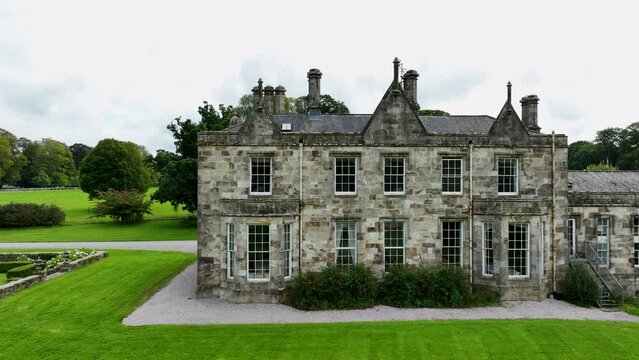 Beautiful Irish house located in the countryside in 4k