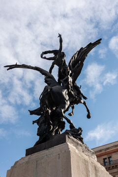 Pegaso En frente de Bellas Artes Ciudad de M&eacute;xico , M&eacute;xico