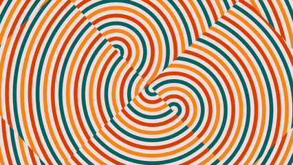 Seamless Pattern With Geometric Background