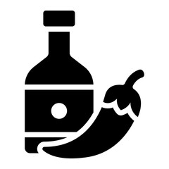 Chili Sauce bottle icon