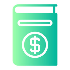 book gradient icon