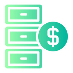 drawers gradient icon