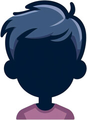 Obraz premium Stylized Young Male Avatar