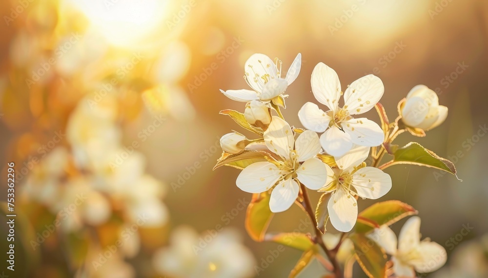 Poster soothing spring abstract background in serene white tones for a minimalistic design concept.