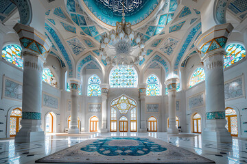 Obraz premium Interior of the Mosque 