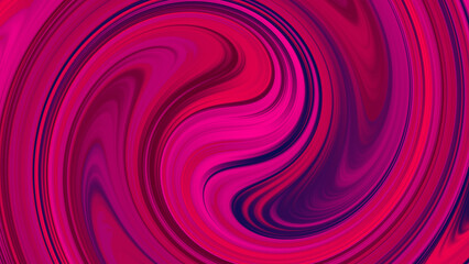 Fototapeta premium Abstract Background Of Red Neon Glowing Light Shapes