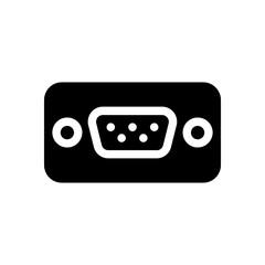 Fototapeta premium VGA Port Icon