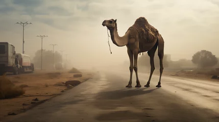  camel in the desert © qaiser