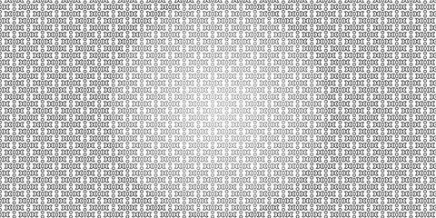 Seamless pattern of intersecting thin grey lines on white background. Abstract seamless ornament.