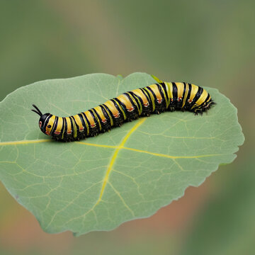 caterpillar on a leaf