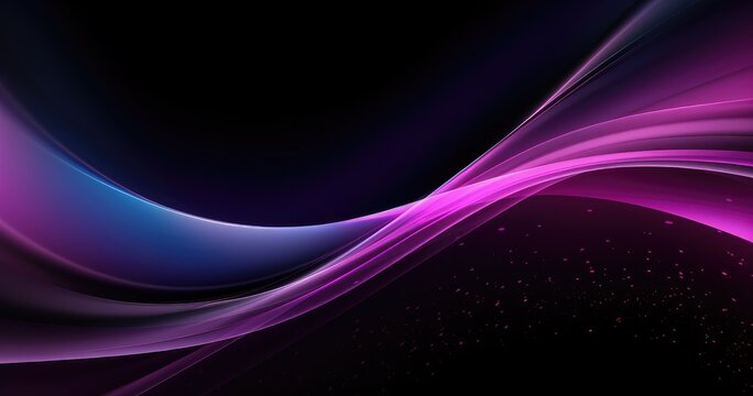 neon elegance flowing fabric  background