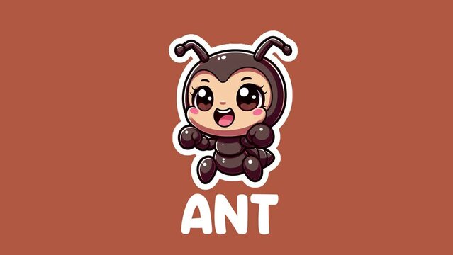 Animal names ant based on the alphabet "A"