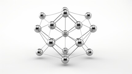 A 3D render of graphite atomic structure is showcased against a white background.