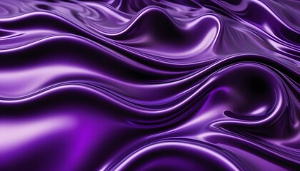 Obraz premium A purple and black abstract background with a smooth
