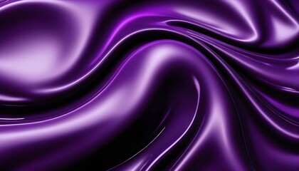 Obraz premium A purple and black abstract background with a smooth