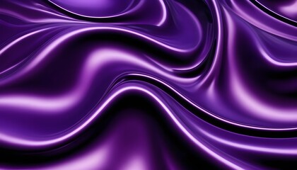 Obraz premium A purple and black abstract background with a smooth
