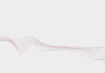 Abstract wave graphic background, template for presentation, web, and print design. Ready to use background.