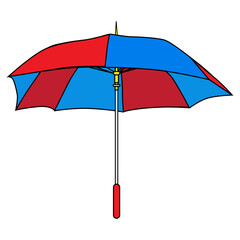 umbrella vector illustration