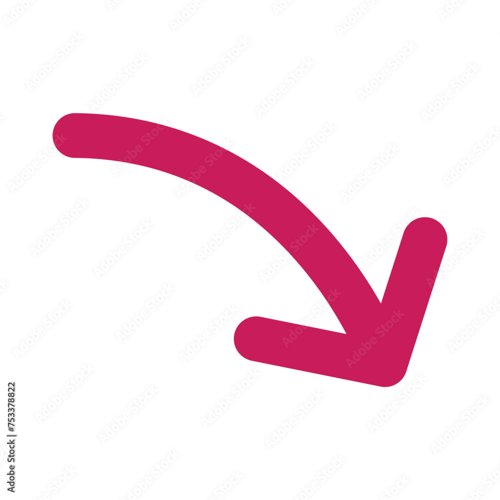 Poster arrow right icon. for your website design, the arrow pointing to the right