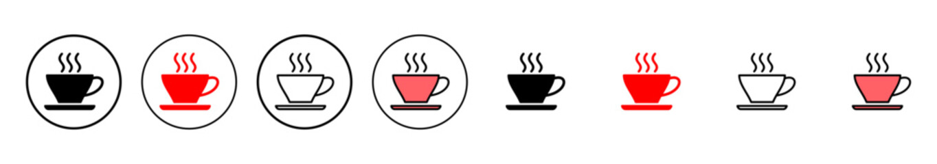 coffee cup icon vector illustration. cup a coffee sign and symbol