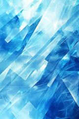 blue abstract geometric background