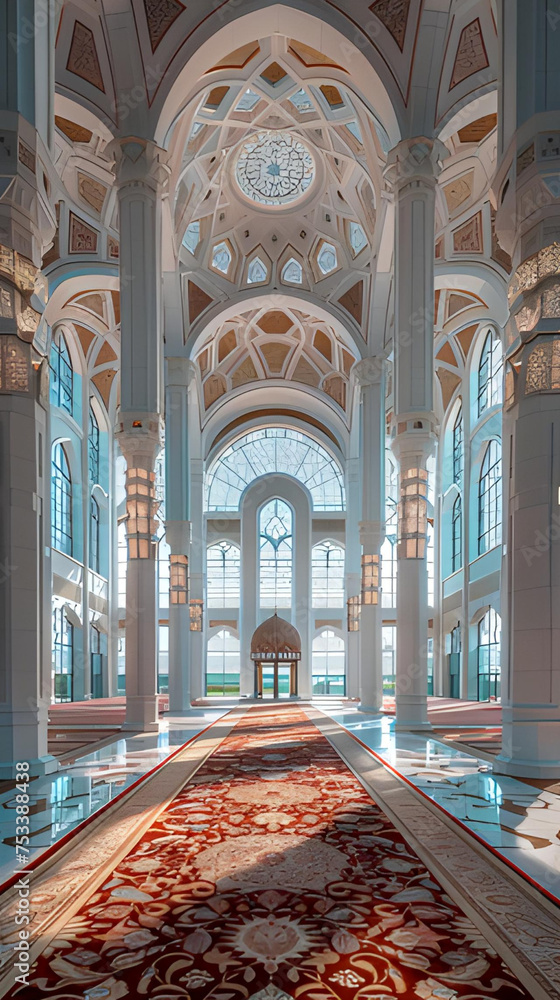 Sticker Interior of the Mosque
