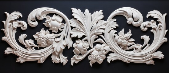 Marble relief carving decoration for interior design