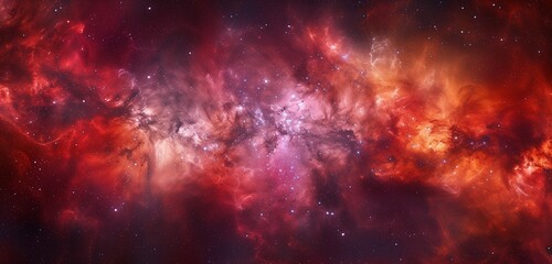Abstract background Star field in deep space