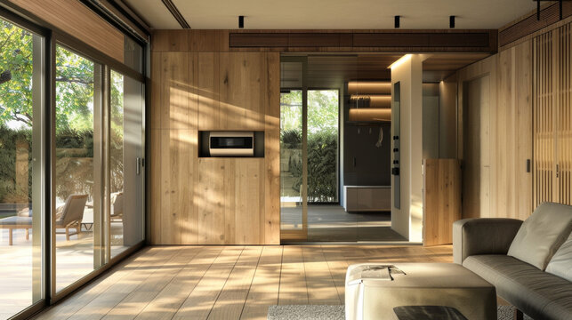 The builtin thermostat ensures that the room stays at your desired temperature.