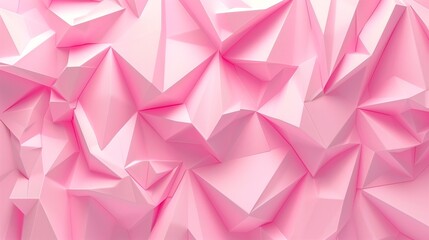 Fototapeta premium Abstract Pink Geometric Background - Abstract Background