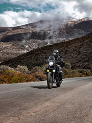 motorcycle on the road