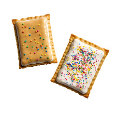 Pop Tart image isolated on a transparent background PNG photo