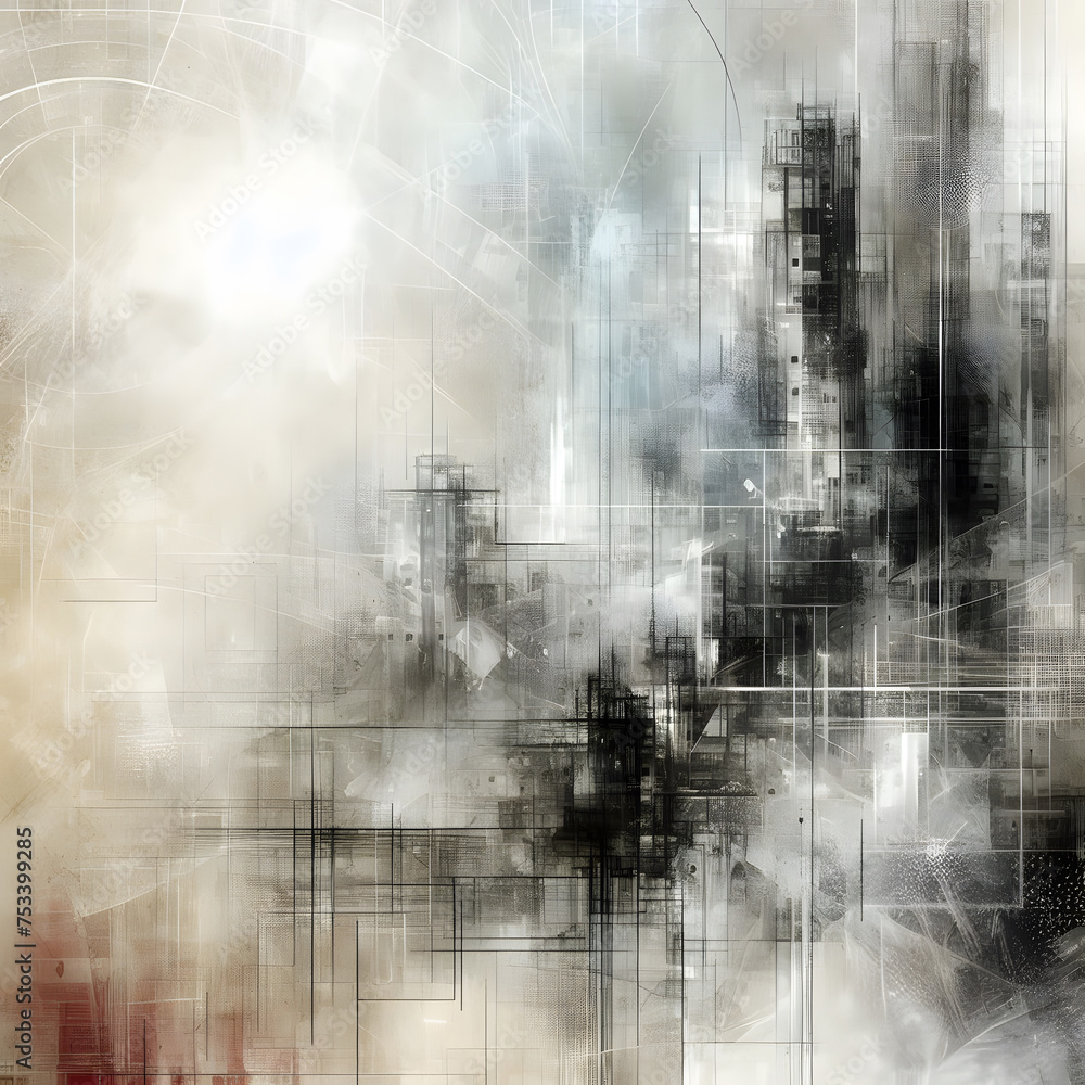 Poster computer designed highly detailed grunge textured abstract background. nice grunge element for your 