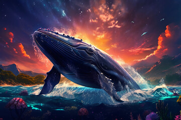 brutal-whale-big-whale-in-the-sea_generative ai