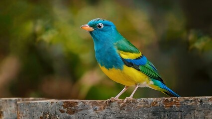 Follow bird beneath canopy tropical paradise whose feathers equal vibrant blossoms far-off flowers. flits among the trees, plumage,  symphony pinks, oranges, and purples, creates a spectacle color.