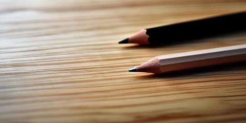 Obraz premium Close up of pencil on table