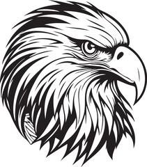 eagle head vector