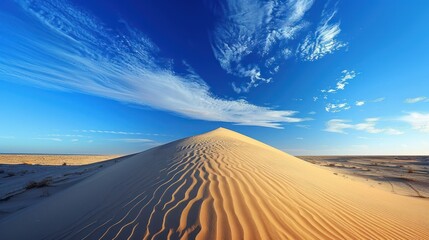 Fototapeta na wymiar Stunning background wallpeper of sand dunes 