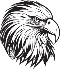 eagle head vector