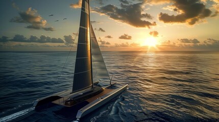 The delicate but durable sail is made of advanced materials designed to withstand the harsh conditions of the vast expanse of space.