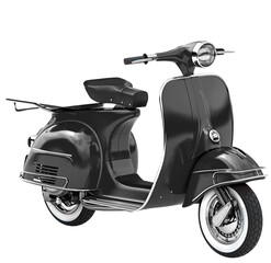 scooter isolated - transparent - PNG file 