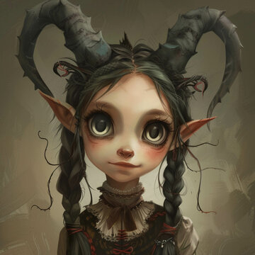 Peaceful creature with twintails not a monster in sight