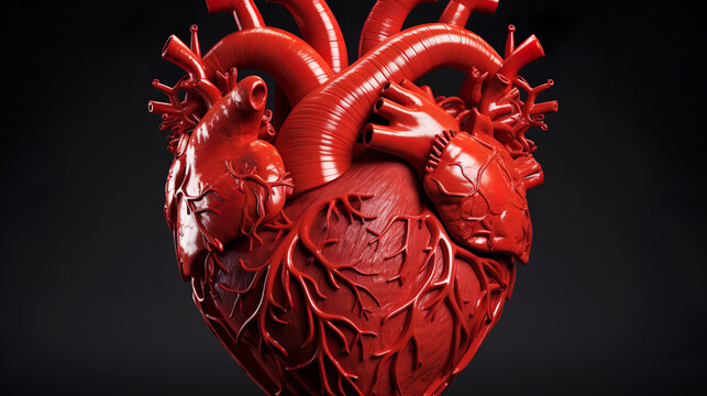illustration of human body organs heart anatomy